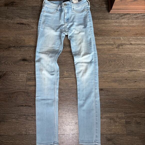 Abercrombie & Fitch Denim - Abercrombie & Fitch side 00 HARPER LOW RISE JEAN LEGGING